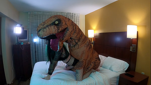 Dinosaur Fucks Goth TS